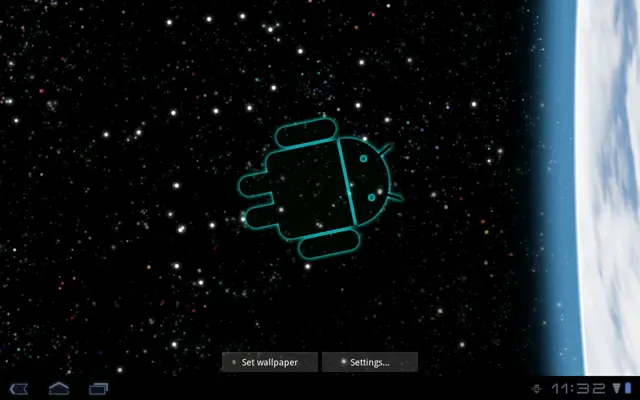 Droid in Space Live Wallpaper android App screenshot 3