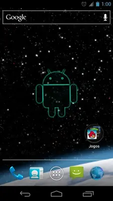 Droid in Space Live Wallpaper android App screenshot 5